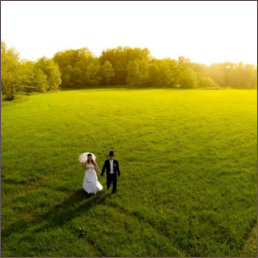 Drohnen Fotos Hochzeiten und Events