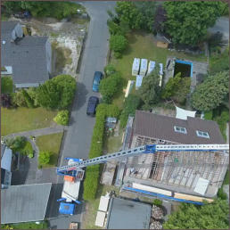 Drohnen Dienstleistung Baustellenfotos